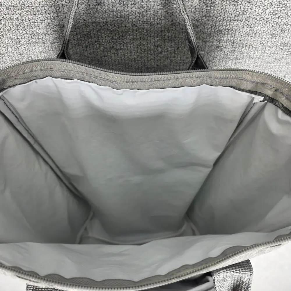 ENFAMIL GREY WONDER BABY BACKPACK – INSULATED BOTTLE STORAGE – DIAPER BAG